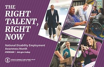 October is National Disability Employment Awareness Month